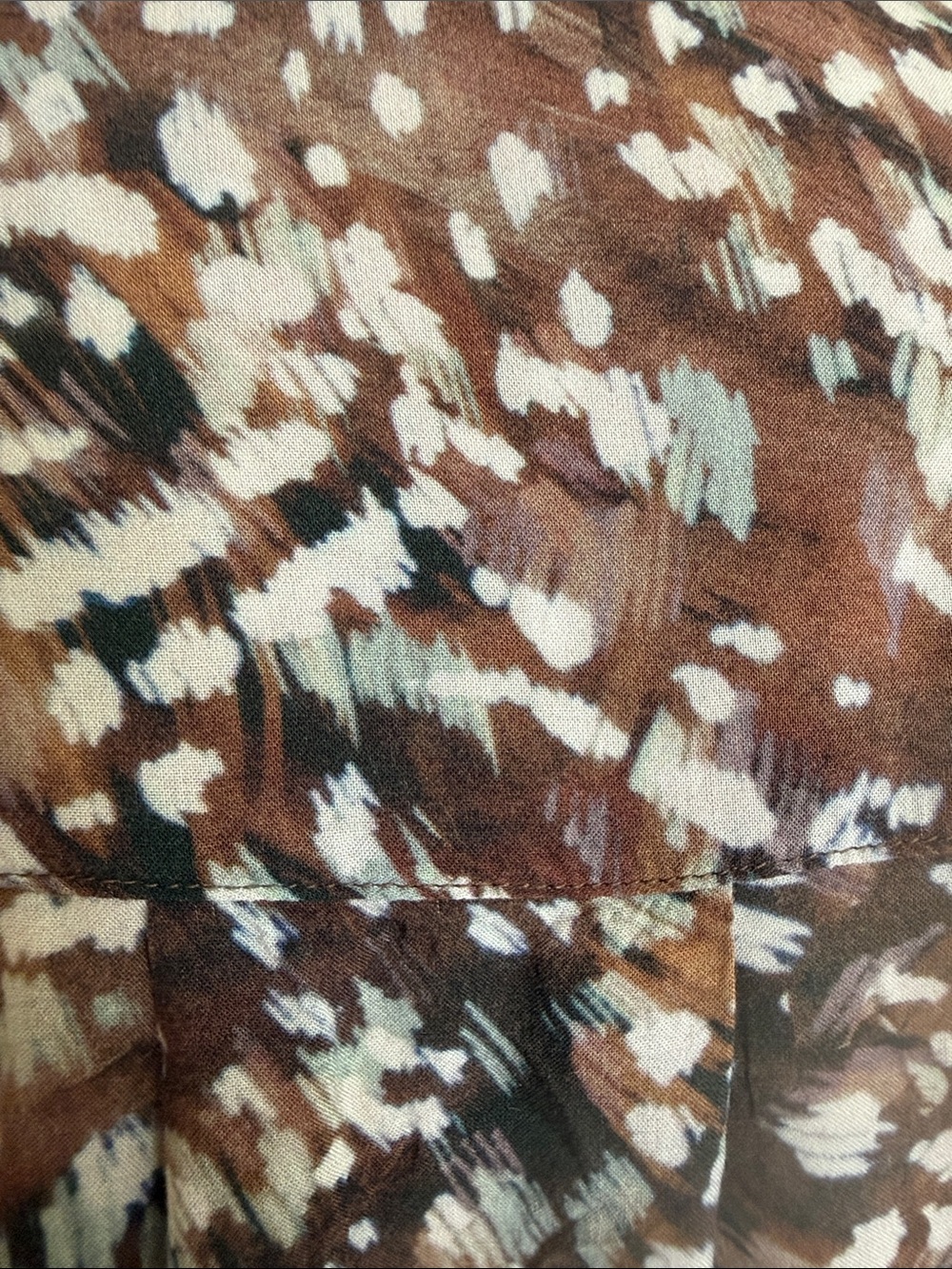 Cloth & Stone Printed button-up blouse - Picture 3 of 7